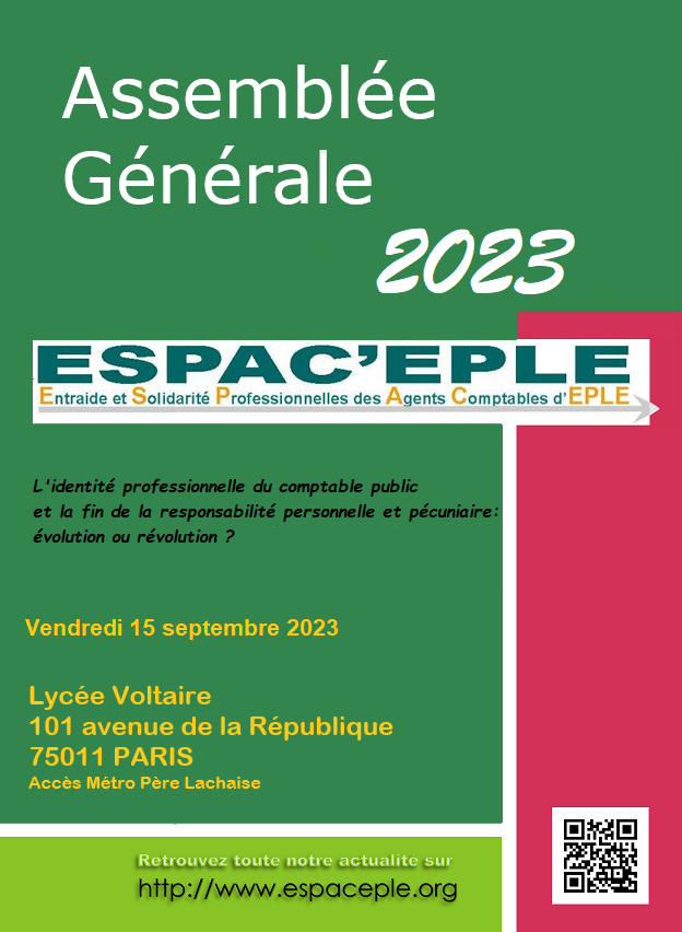 Espac'EPLE : assemblée générale et adhésions 2023/2024 Affiche_2023